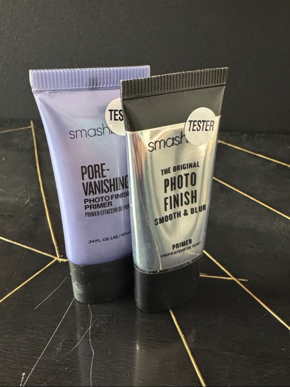 Smashbox Photo Finish Travel Size Primer Duo - .34oz each *testers*